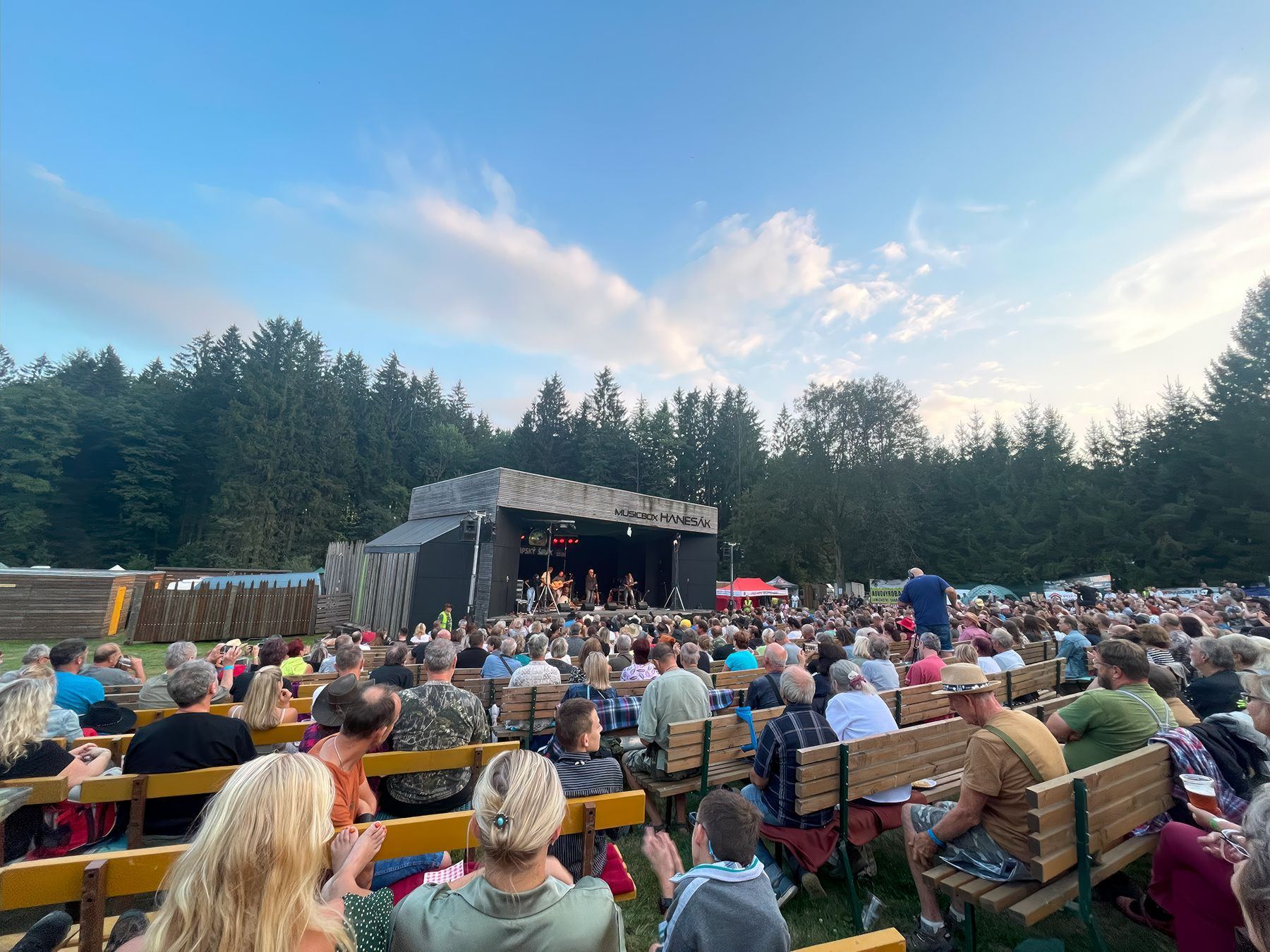 Návštěvníci festivalu Trampský širák, 21. ročník 2024